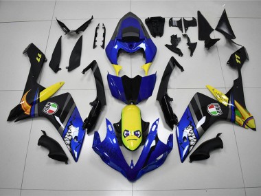 Blue Shark 2007-2008 YZF R1 Motorcycle Fairings