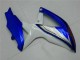 Blue White 2008-2010 GSXR 600/750 Motorcycle Bodywork