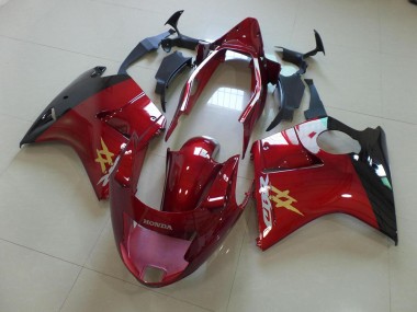 Candy Red Black OEM Style 1996-2007 CBR1100XX Motorcycle Fairings