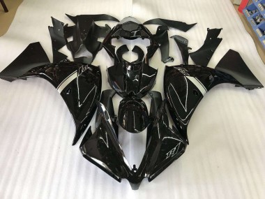 Glossy Black 2012-2014 YZF R1 Motorcycle Fairings