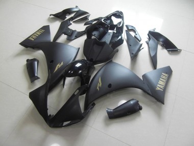 Matte Black Gold Sticker 2009-2011 YZF R1 Motorcycle Fairings
