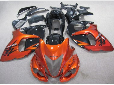 Orange Black 2008-2019 GSXR 1300 Hayabusa Motorcycle Fairings