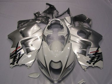 White Black Decal 1996-2007 GSXR 1300 Hayabusa Motorcycle Fairings