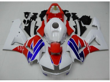 White Blue Red 2013-2021 CBR600RR Motorcycle Fairings