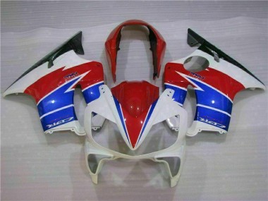 White Red 2004-2007 CBR600 F4i Motorcycle Fairings
