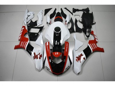 White Red Black 2015-2019 YZF R1 Motorcycle Fairings
